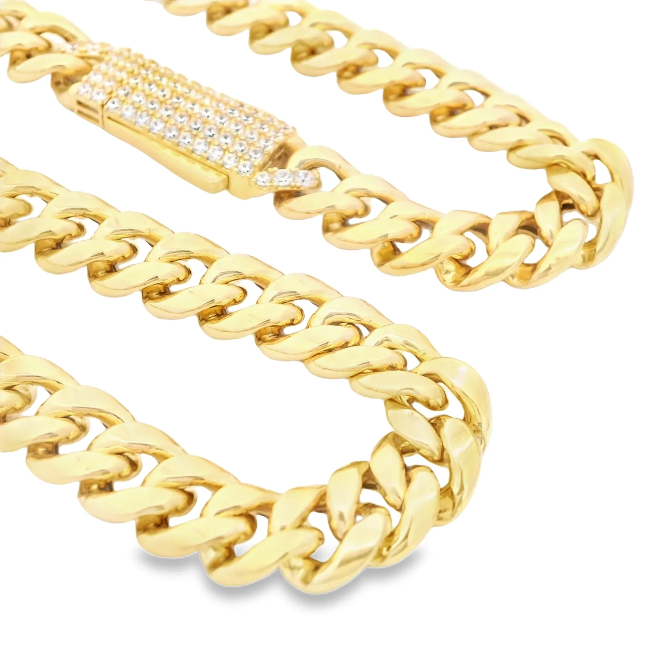 14k Hollow Cuban Choker for Women (16" Inches) 😍  JTJ™