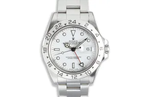 1993 Rolex Explorer II 16570 Polar Dial