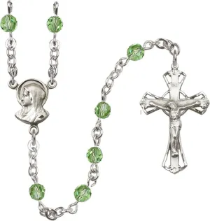 5mm Peridot Swarovski Rosary 5mm Peridot Swarovski Rosary