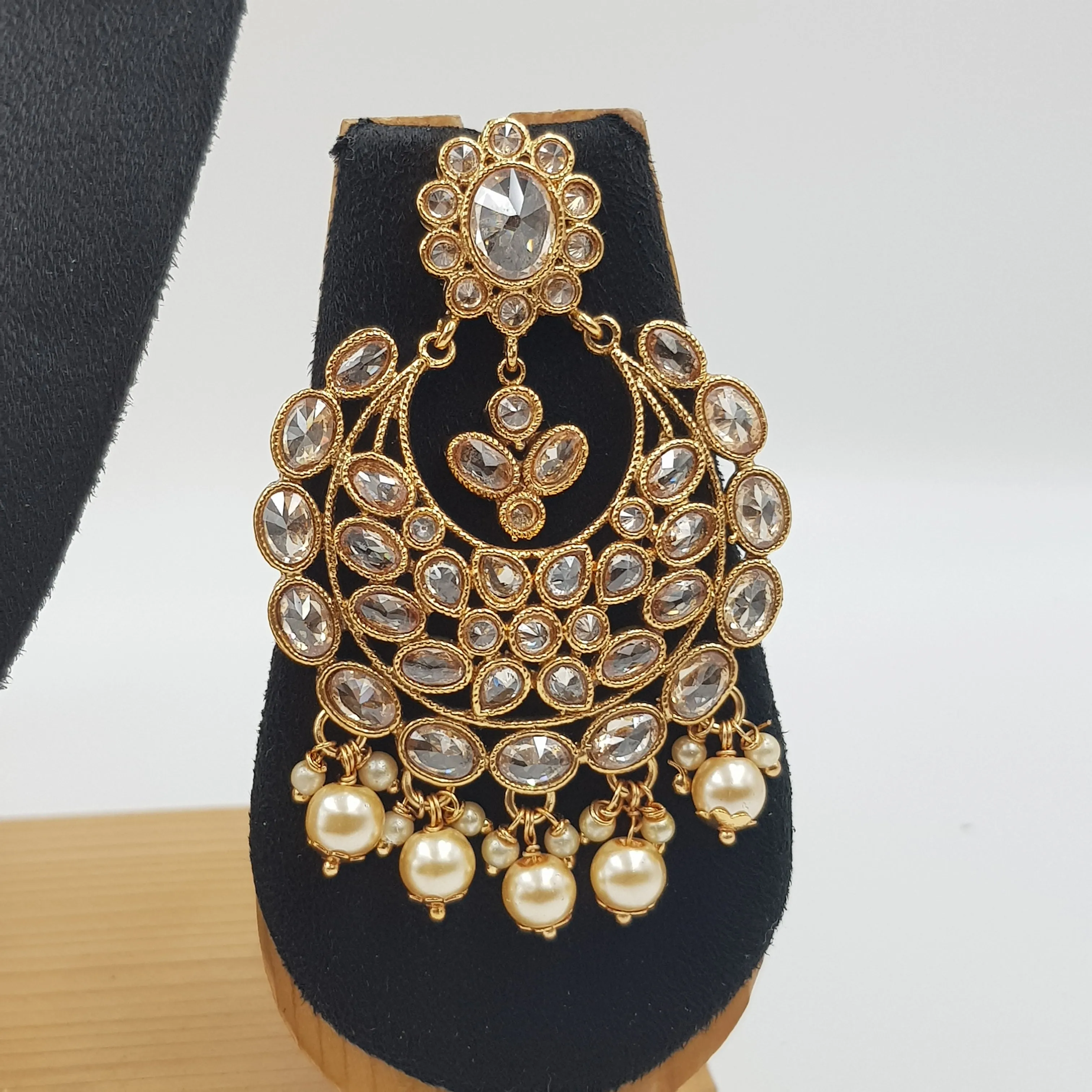 Choker Gold Look Necklace Set 4638-33