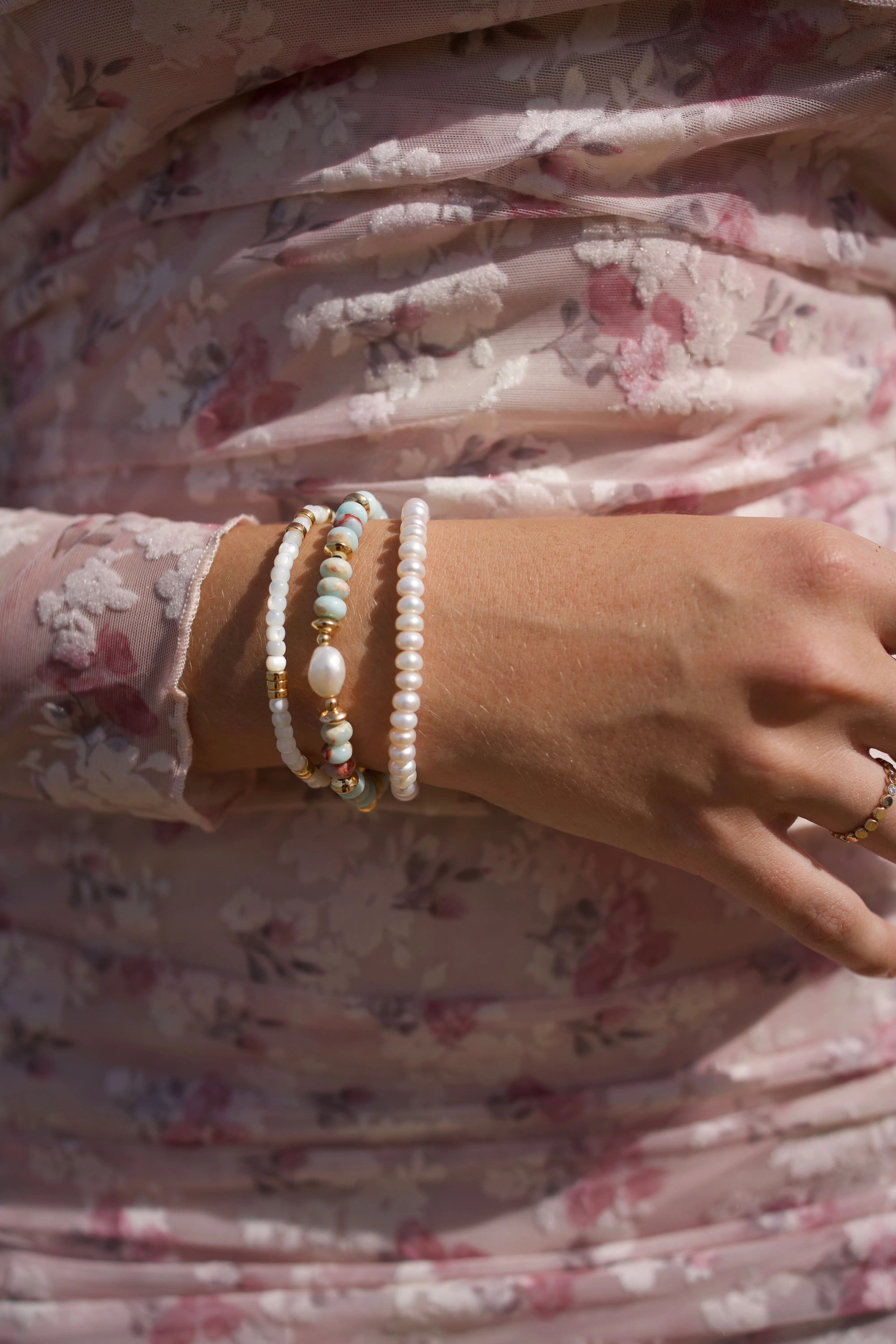Daybreak Pearl Bracelet
