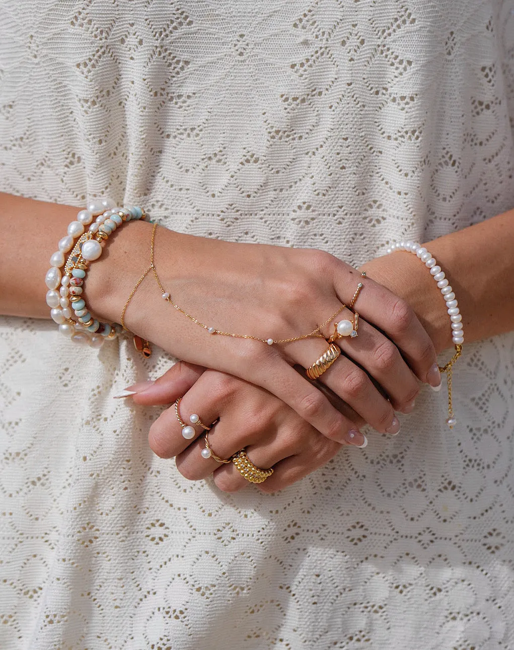 Daybreak Pearl Bracelet