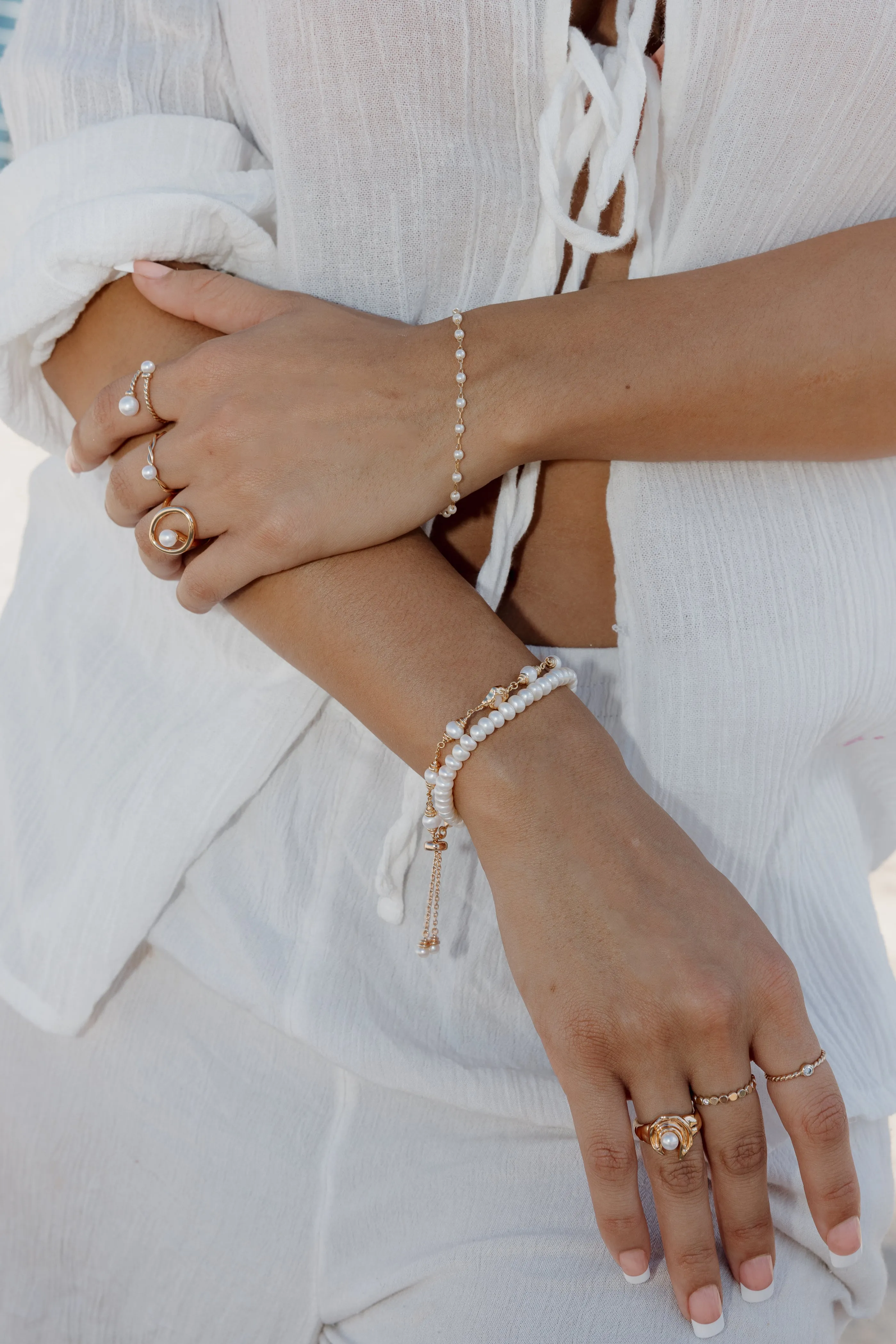 Daybreak Pearl Bracelet