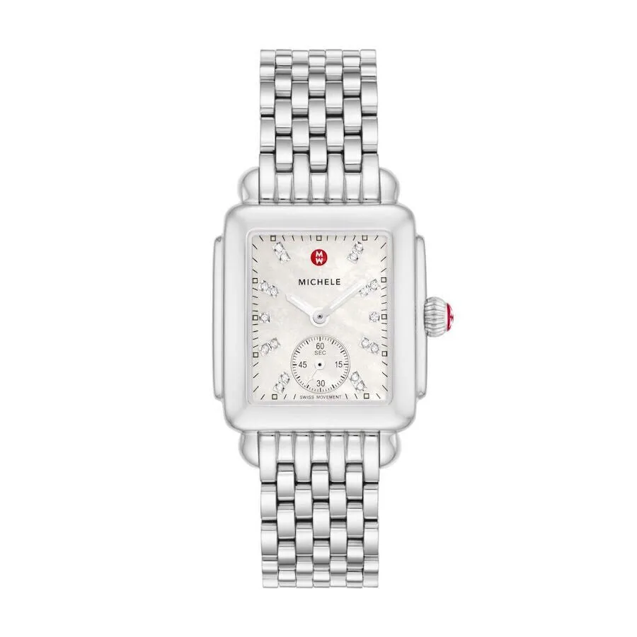 Deco Mid Steel Mother Pearl 29MM Watch