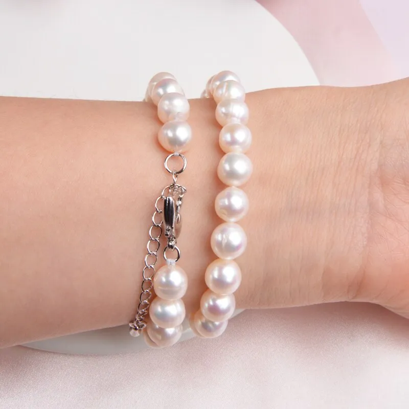 Genuine Freshwater Pearl Bracelets Bangles