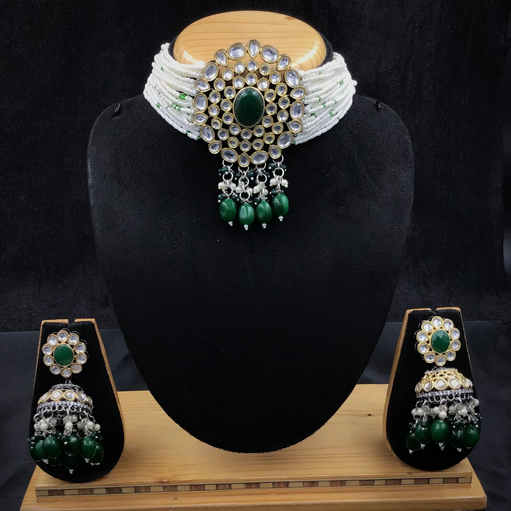 Kundan Choker Set 3493-79