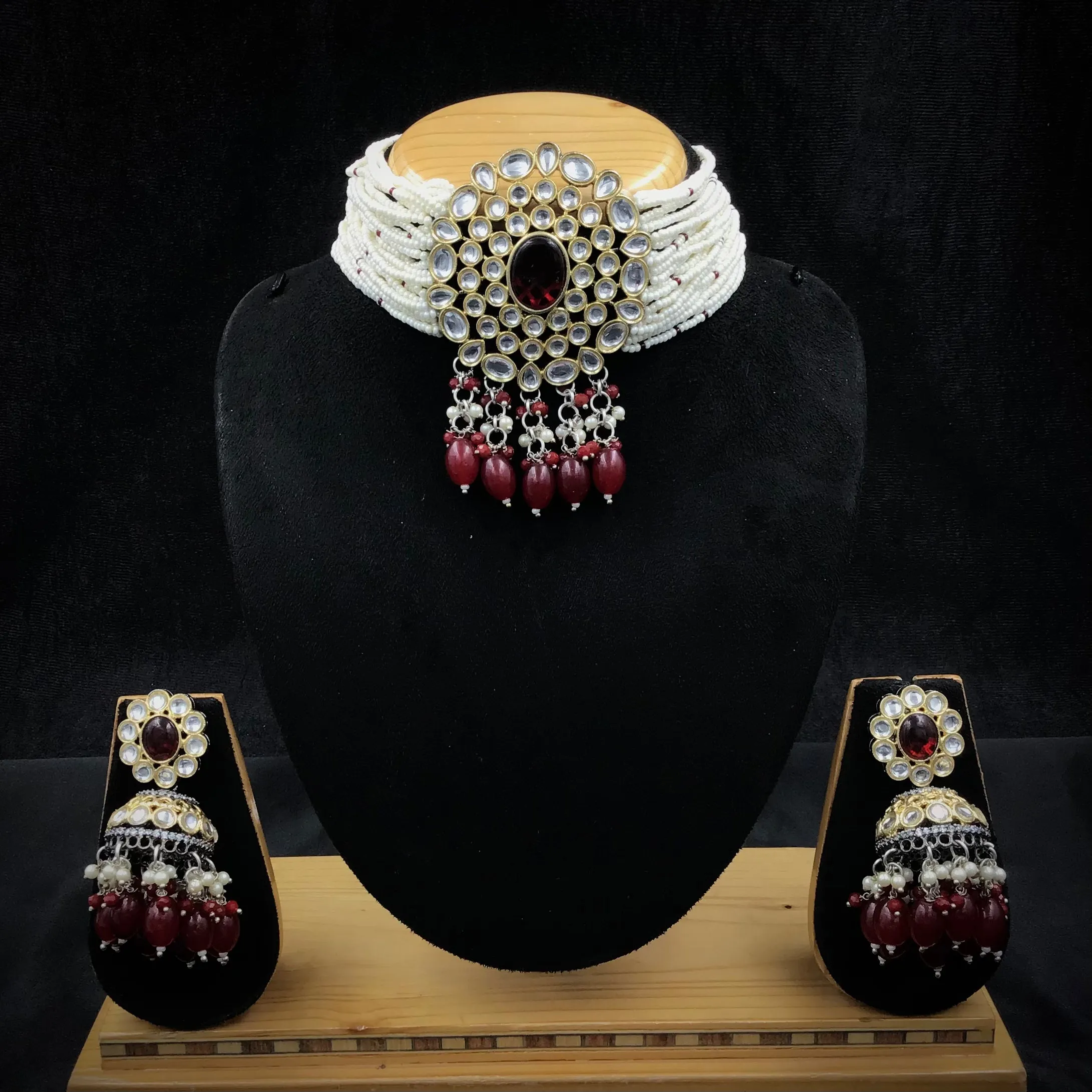 Kundan Choker Set 3493-79