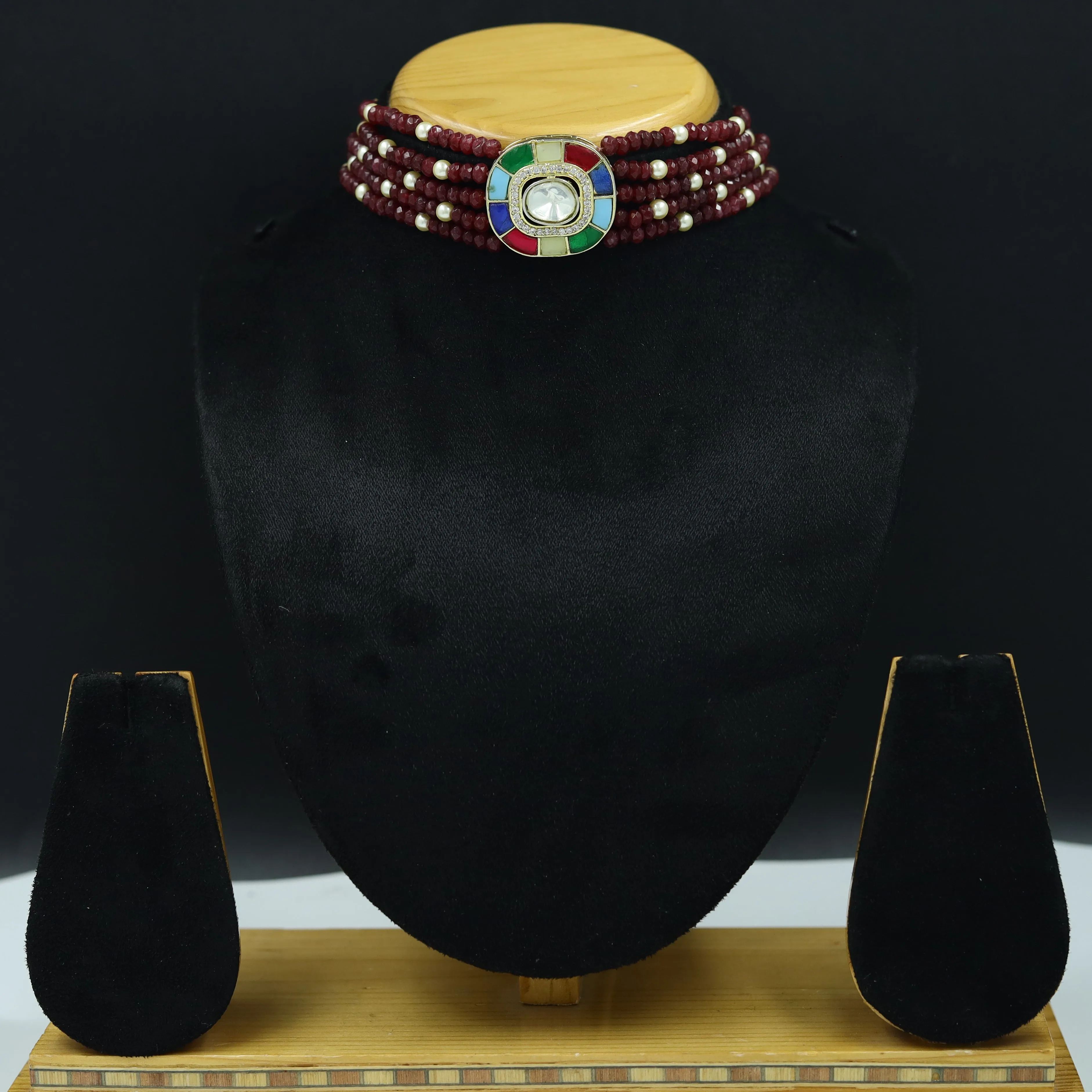 Kundan Pearl Choker 6277-74