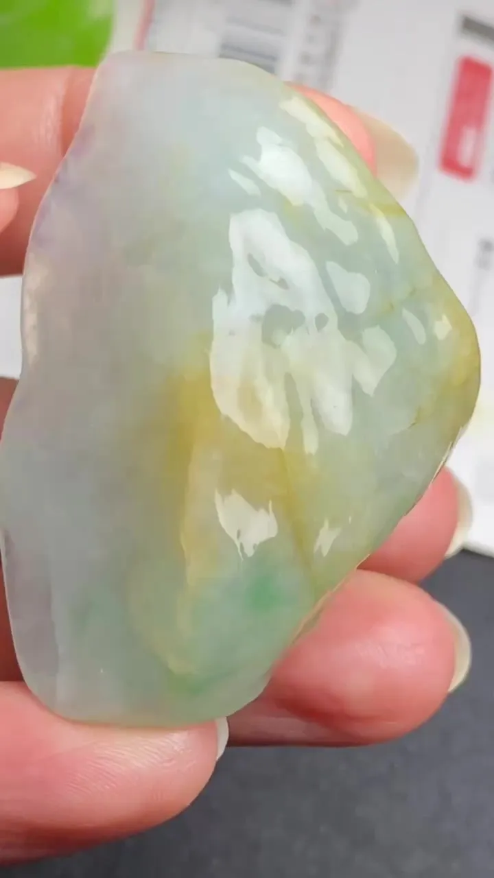 Natural Jade Rough Jadeite Raw (52g,48X29X21mm)-A6162