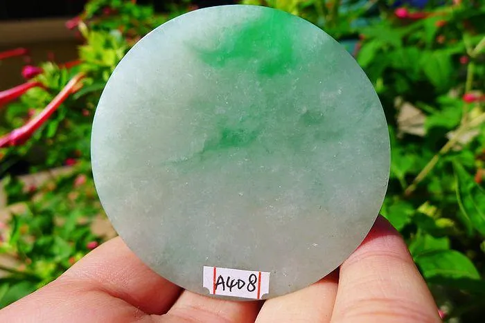 Natural Jade Rough Jadeite Raw (58g,5.3X0.75cm)