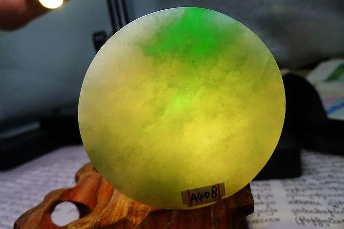 Natural Jade Rough Jadeite Raw (58g,5.3X0.75cm)