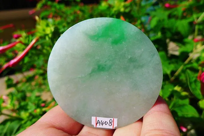 Natural Jade Rough Jadeite Raw (58g,5.3X0.75cm)