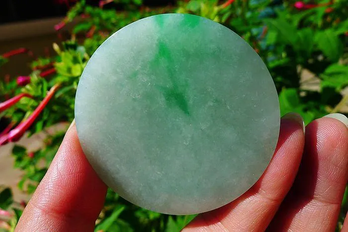 Natural Jade Rough Jadeite Raw (58g,5.3X0.75cm)