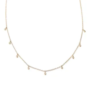 PEAR DIAMOND DROP CHOKER