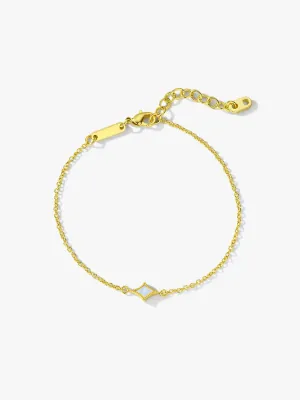 Rhombus Mother Of Pearl Bracelet