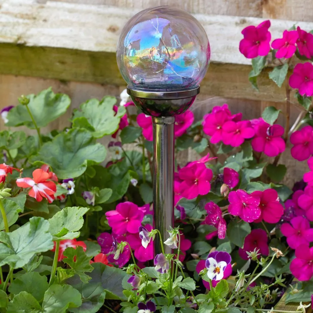 Smart Solar 47cm Firefly LED Opal Stake Light