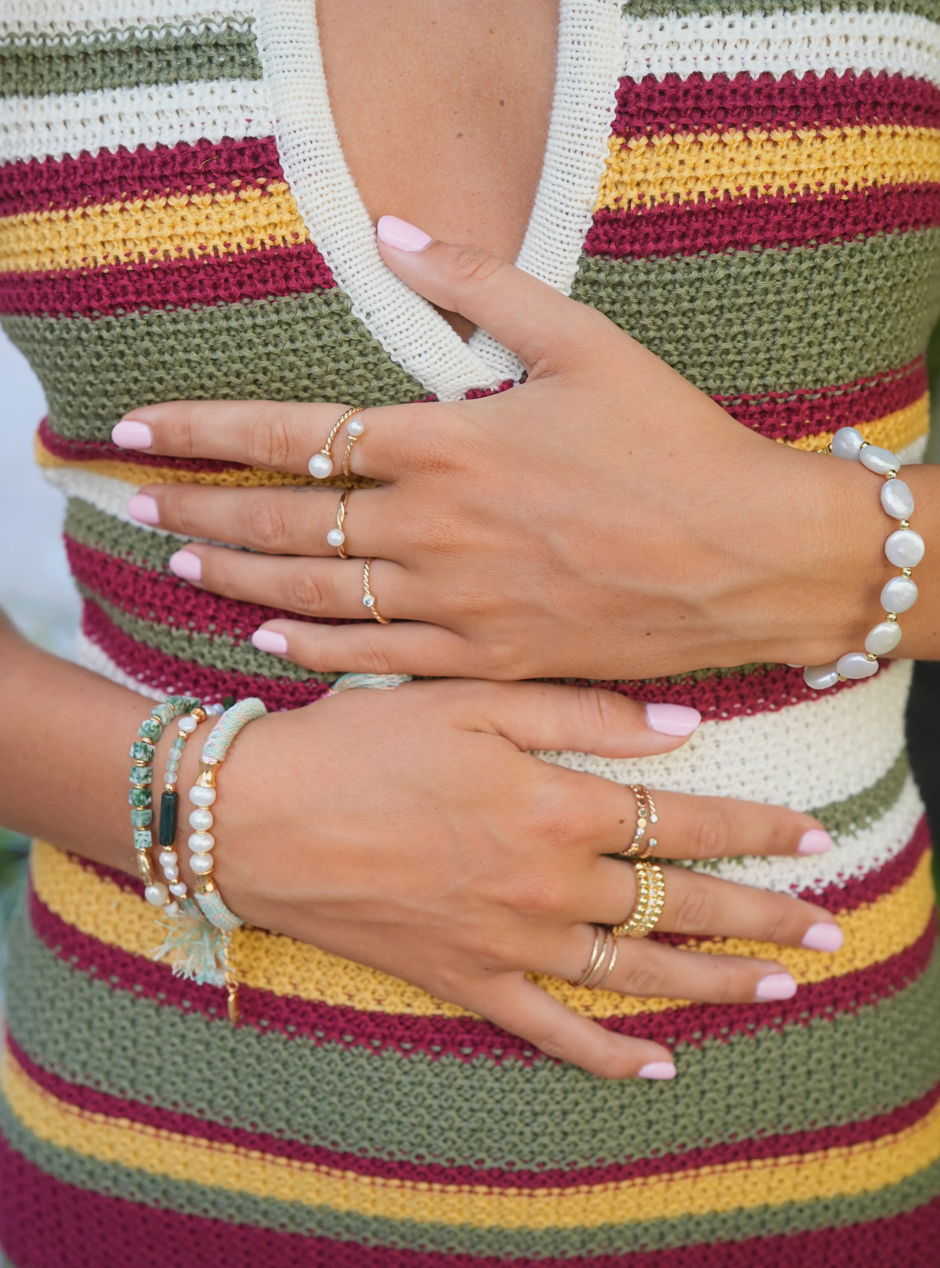 Solstice Pearl Bracelet
