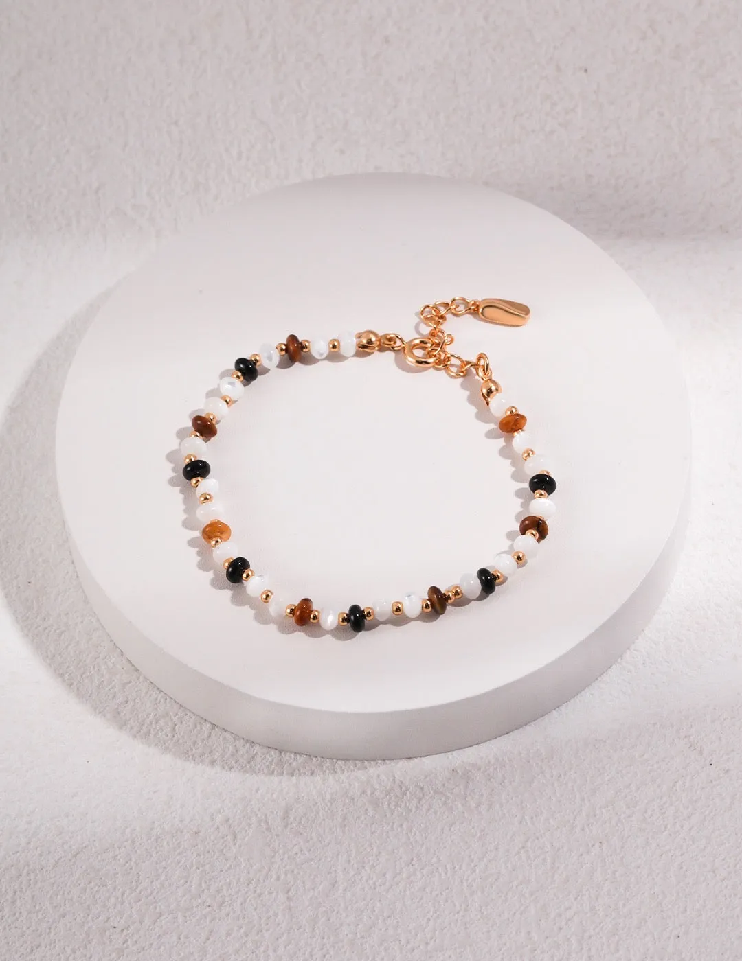 Tiger's Gaze Pearl Bracelet