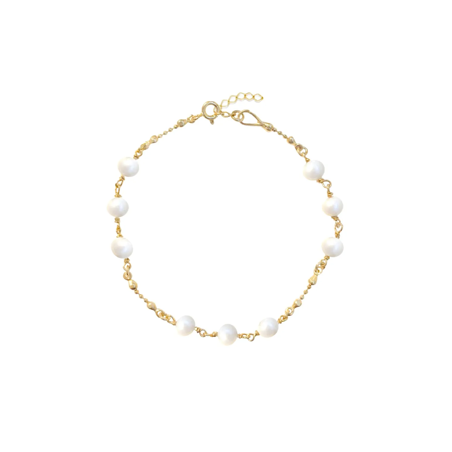 Trinity Pearl Bracelet
